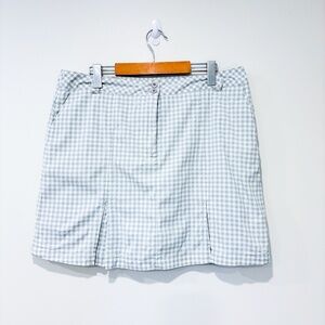 NVO BY LANCTOT Gray plaid skort